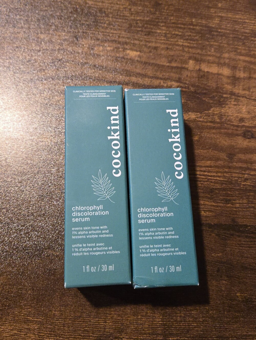 NEW Cocokind Chlorophyll Discoloration Serum, BUNDLE OF 2